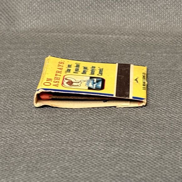 1991 Joe Camel Matchbook Smooth Philosophy RJ RENYNODS Tobacco CAMEL Cigarettes - Picture 10 of 11